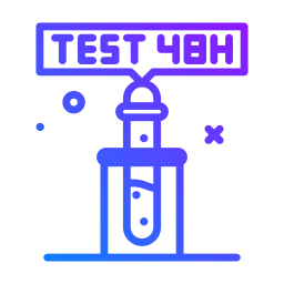 Covid test icon