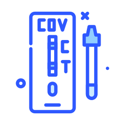 Covid test icon