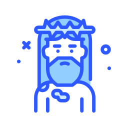 Crowned icon