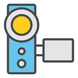 câmera de vídeo Ícone