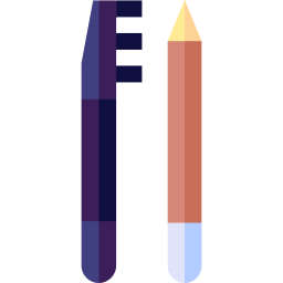Eyebrow pencil icon