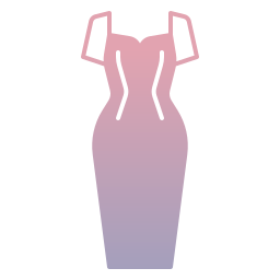 Evening dress icon