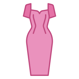 Evening dress icon