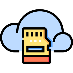 Cloud storage icon