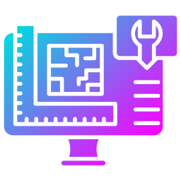 Technical drawing icon