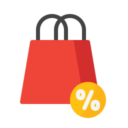 Shopping bag icon