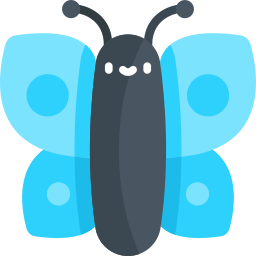 mariposa icono