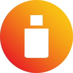 disco flash icono