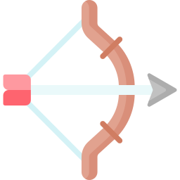 tiro al arco icono