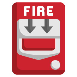 Fire alarm icon