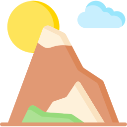 montaña icono