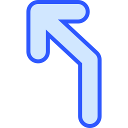 Turn left icon