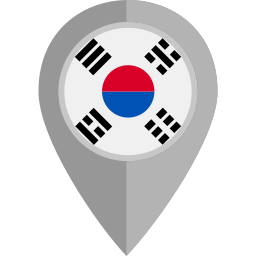 zuid-korea icoon