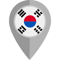 corea del sur icono