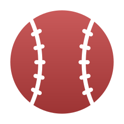 Baseball ball icon