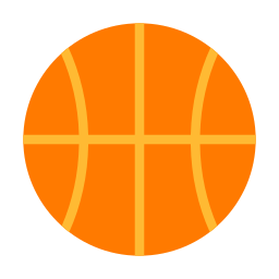 een basketbal icoon