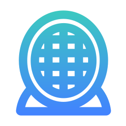 Fencing mask icon