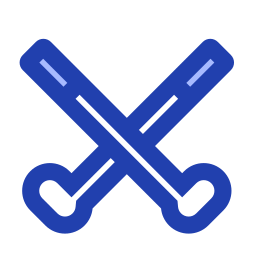 Golf stick icon