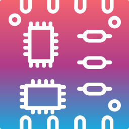 carte de circuit imprimé Icône