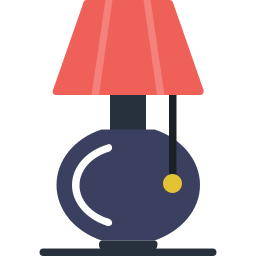 Table lamp icon