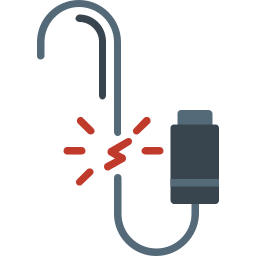 cable roto icono