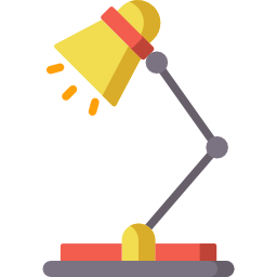 Desk lamp icon