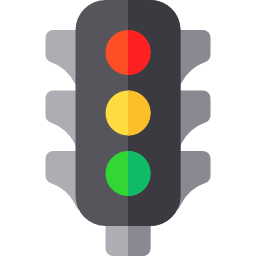 Traffic light icon