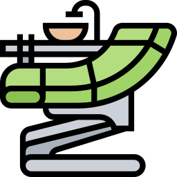 sillón de dentista icono