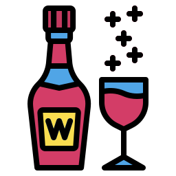 Wine bottle icon