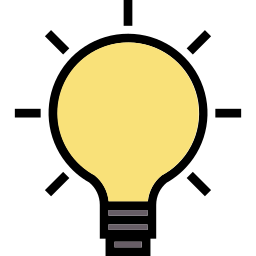 Идея лампы иконка
