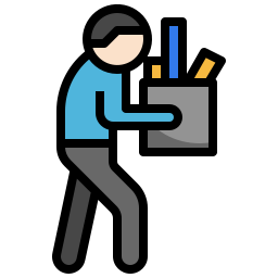 Job loss icon