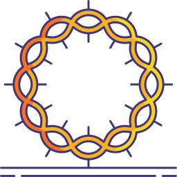 corona di spine icona