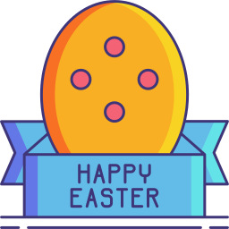 frohe ostern icon