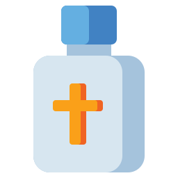 Holy water icon