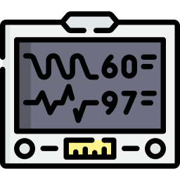 elektrocardiogram icoon