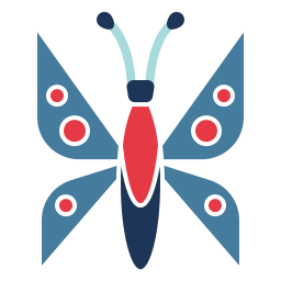 mariposa icono