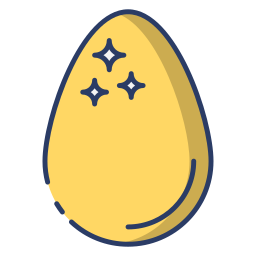 Golden egg icon