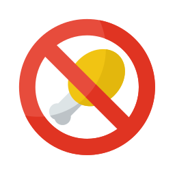 No eating icon