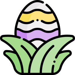 búsqueda de huevos icono