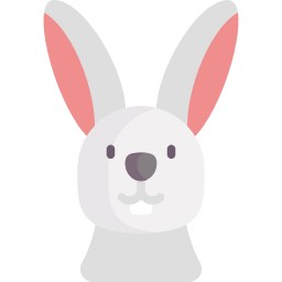 conejo de pascua icono