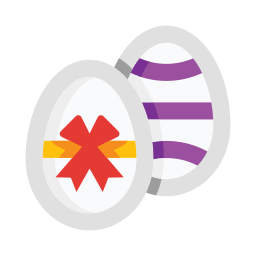 huevos de pascua icono