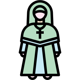монахиня иконка
