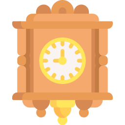 reloj de pared icono