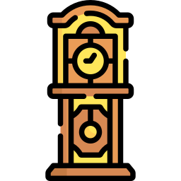 reloj de pie icono
