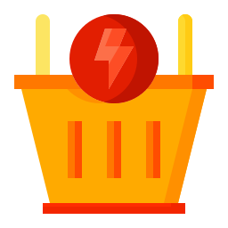 vendita flash icona