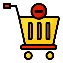 Remove cart icon