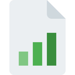 rapport sur les bénéfices Icône