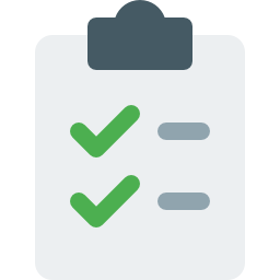 Shopping list icon