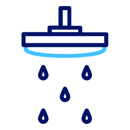 pommeau de douche Icône