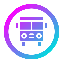 fermata dell'autobus icona